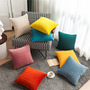 Cushion Cover Modern Simple Dutch Velvet Crumpled Craftsmanship Three-dimensional Small Triangle Solid Color Sofa Cushion Cover miniinthebox