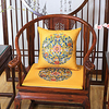 Cushion Cover New Chinese Style linen Blended Retro Pillow Case Cover Living Room Bedroom Sofa Cushion Cover Modern Room
