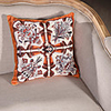 Cushion Cover Paragraph Trend Brand Retro Cloud Mink Velvet Pillow Case Cover Living Room Bedroom Sofa Cushion Cover