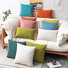 Cushion Cover Pillow Case Colorful Dutch Velvet Ultrasonic Wheat Wave Texture Pillowcase miniinthebox