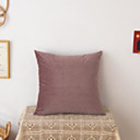 Cushion Cover Solid Colored Extreme simplicity Flannel Velvet Home Office Pillow Case Cover Modern Sample Room Cushion Cover Living Room Bedroom Sofa Cushion Cover