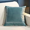 Cushion Cover Swan Velvet Northern Europe Soft Decorative Square Throw Pillow Cover Cushion Case Pillowcase for Sofa Bedroom 45 x 45 cm (18 x 18 Inch) Superior Quality Mashine Washable