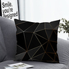 Cushion Cover with Pillow Insert Double Print 38x38cm / 45x45cm Polyester Geometric