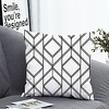 Cushion Cover with Pillow Insert Double Print 38x38cm / 45x45cm Polyester Geometric