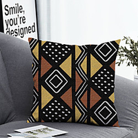 Cushion Cover with Pillow Insert Double Print 38x38cm / 45x45cm Polyester Geometric