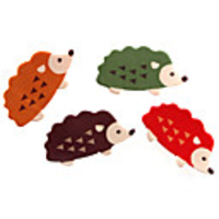 Cute Animal Shaped Multi Color Self Adhesive Sticky Note Pads,  Hedgehog
