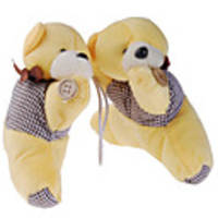 Cute Bear Curtain Clasps/Holders - Dalmatian (2-Pack)