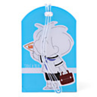 Cute Boy Travel Tag (Blue)