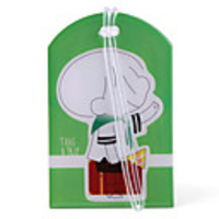 Cute Boy Travel Tag (Green)