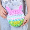 Cute Bunny Pop Shoulder Bag,  Pop Purse Crossbody Bag for Women Girls,  Push Bubbles Pop Fidget Toys Purse Shoulder Bag for Girls School Supplies Backpack Silicone Bag Pop for Girls miniinthebox