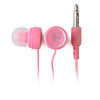 Cute Button Stereo Headphones IEN-FW03 (Pink)