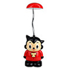 Cute Cartoon Appearance LED Super Capacity Desk Lamp Red
