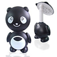 Cute Cartoon Panda Style LED White Light Illuminated Desktop Lamp