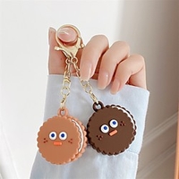 Cute Cartoon Pattern Case with Keychain For Airtags Key Finder Cover Anti-Lost Anti-Scratch Tracker Location Cover For AirTags Holder miniinthebox