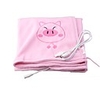 Cute Cartoon Pattern USB Far-infrared Heating Blanket - Pink (Little Pig)