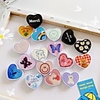 Cute Cartoon Round Universal Mobile Phone fold Stand Bracket Mount For iPhone Samsung Huawei Xiaomi
