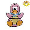 Cute Dark USB 2.0 Flash/Jump Drive (2GB)
