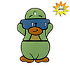 Cute Dark USB 2.0 Flash/Jump Drive (2GB)