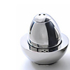 Cute Egg/egg holder Stainless Steel Castor(Polished)-Salt Pepper