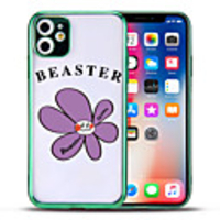 Cute Flower Phone Case For iPhone 11 Pro MAX Case Luxury Electroplated Gold Plated Cases For iPhone 6S 8 Plus XS Max XR X Cover