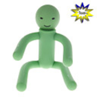 Cute Green Guy USB 2.0 Flash/Jump Drive (1GB)