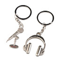 Cute Headset Keychain