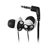 Cute Ladybug In-Ear Earphones with Retractable Cable (Black)