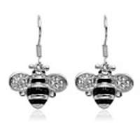 Cute Little Bee Ear Rings