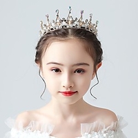 Cute Party Pearl / Alloy Headpiece with Crystals 1 pc Special Occasion / Birthday Headpiece