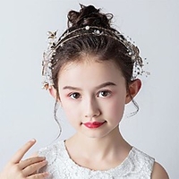 Cute Party Pearl / Alloy Headpiece with Imitation Pearl / Flower 1 pc Special Occasion / Birthday Headpiece