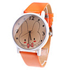 Cute Rabbit Watch With Orange Watchband A139
