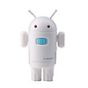 Cute Robot Android Shape EU AC to USB Power Adapter (Color Assorted)