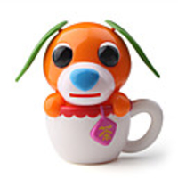 Cute Solar Dog Shaped Coin Bank