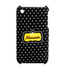 Cute Spot Hard Protective Case for iPhone 3G/3GS (Black)