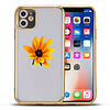 Cute Sunflower Electroplated TPU Phone Case For IPhone 8 Plus XS MAX XR All-inclusive Cover For IPhone 11 Pro MAX SE 2020 Funda