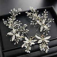 Cute Sweet Resin Headpiece with Flower 1 set Wedding / Special Occasion Headpiece miniinthebox