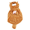 Cute Tiger Style Coat for Dogs (XS-XL,  Brown)