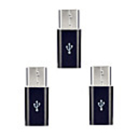 Cwxuan™ USB 3.1 Type-C Male to Micro USB 5pin Female Extension Adapters (3 PCS)