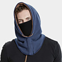 Cycling Cap / Bike Cap Balaclava Solid Color Fleece Lining Warm Breathability Soft Comfortable Bike / Cycling Grey Dark Navy Fleece Winter for Men