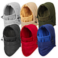 Cycling Face Mask Cover Cycling Cap / Bike Cap Pollution Protection Mask Hat Solid Color Portable Breathable Warm Soft Comfortable Bike / Cycling Black Red Army Green Cotton Winter for Men