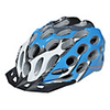 Cycling Helmet with 41 Vents and Detachable Sunvisor (Blue/Red/Multicolor)
