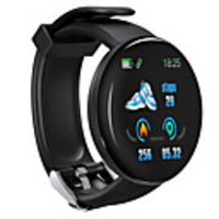 D18 Unisex Smart Wristbands Bluetooth Waterproof Heart Rate Monitor Blood Pressure Measurement Distance Tracking Information Pedometer Call Reminder Activity Tracker Sleep Tracker Sedentary Reminder