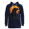 Daddy and Me Active Graphic 3D Print Print Long Sleeve Regular Hoodie Sweatshirt Navy Blue