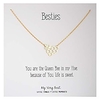 dainty bee on beehive necklace (gold plated brass)