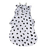 Dairy Cow Style Quilted Coat for Dogs (XS-XL,  White)