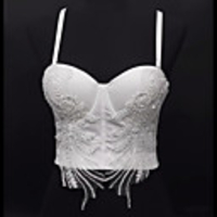 Dance Costumes Bra Beading Paillette Women