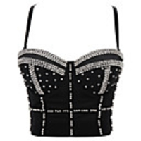 Dance Costumes Bra Crystals / Rhinestones Women