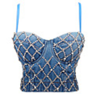 Dance Costumes Bra Crystals / Rhinestones Women