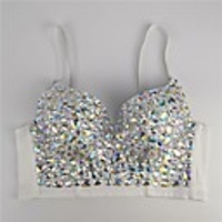 Dance Costumes Bra Crystals / Rhinestones Women