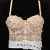 Dance Costumes Bra Lace Beading Paillette Women